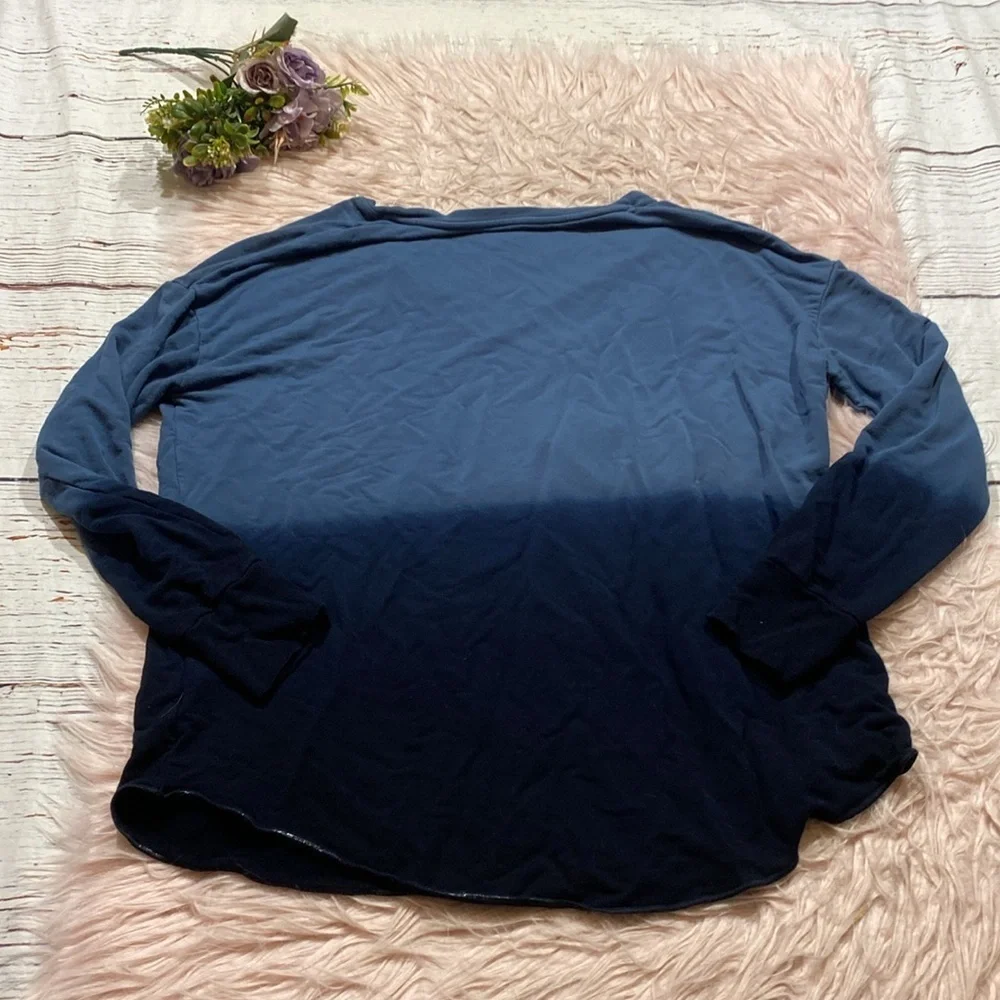 Majestic Filatures French Touch Ombre V Neck Top sz 1 - Picture 8 of 8